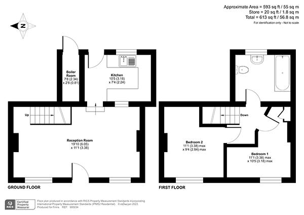 Lot: 48 - VACANT TWO-BEDROOM TERRACE HOUSE -